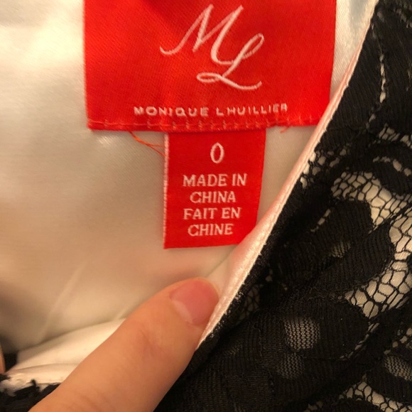 Monique Lhullier Formal Dress BNWT size 0 - Picture 5 of 7